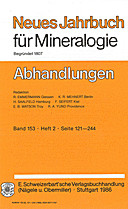 Cover image of: Neues Jahrbuch für Mineralogie - Abhandlungen Band 153 Heft 2