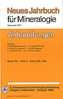 Cover image of: Neues Jahrbuch für Mineralogie - Abhandlungen Band 154 Heft 3