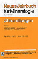 Cover image of: Neues Jahrbuch für Mineralogie - Abhandlungen Band 155 Heft 3