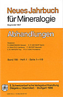 Cover image of: Neues Jahrbuch für Mineralogie - Abhandlungen Band 156 Heft 1