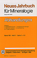 Cover image of: Neues Jahrbuch für Mineralogie - Abhandlungen Band 159 Heft 1