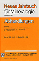 Cover image of: Neues Jahrbuch für Mineralogie - Abhandlungen Band 159 Heft 2