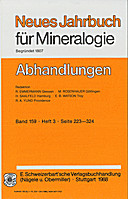 Cover image of: Neues Jahrbuch für Mineralogie - Abhandlungen Band 159 Heft 3