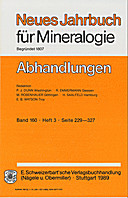 Cover image of: Neues Jahrbuch für Mineralogie - Abhandlungen Band 160 Heft 3
