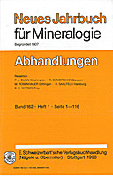 Cover image of: Neues Jahrbuch für Mineralogie - Abhandlungen Band 162 Heft 1