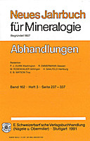 Cover image of: Neues Jahrbuch für Mineralogie - Abhandlungen Band 162 Heft 3