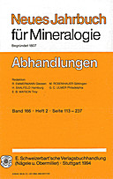 Cover image of: Neues Jahrbuch für Mineralogie - Abhandlungen Band 166 Heft 2