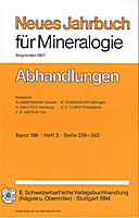 Cover image of: Neues Jahrbuch für Mineralogie - Abhandlungen Band 166 Heft 3