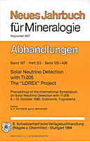 Cover image of: Neues Jahrbuch für Mineralogie - Abhandlungen Band 167 Heft 2-3