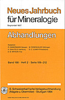Cover image of: Neues Jahrbuch für Mineralogie - Abhandlungen Band 168 Heft 2