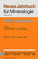 Cover image of: Neues Jahrbuch für Mineralogie - Abhandlungen Band 170 Heft 2