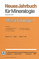 Cover image of: Neues Jahrbuch für Mineralogie - Abhandlungen Band 172 Heft 1