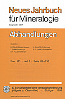 Cover image of: Neues Jahrbuch für Mineralogie - Abhandlungen Band 173 Heft 2