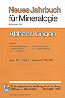 Cover image of: Neues Jahrbuch für Mineralogie - Abhandlungen Band 173 Heft 3