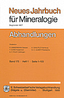 Cover image of: Neues Jahrbuch für Mineralogie - Abhandlungen Band 175 Heft 1