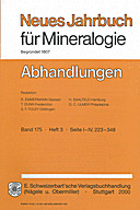 Cover image of: Neues Jahrbuch für Mineralogie - Abhandlungen Band 175 Heft 3