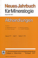 Cover image of: Neues Jahrbuch für Mineralogie - Abhandlungen Band 177 Heft 1