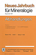 Cover image of: Neues Jahrbuch für Mineralogie - Abhandlungen Band 178 Heft 1