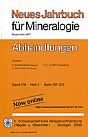 Cover image of: Neues Jahrbuch für Mineralogie - Abhandlungen Band 178 Heft 2