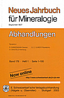 Cover image of: Neues Jahrbuch für Mineralogie - Abhandlungen Band 179 Heft 1