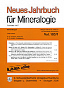 Cover image of: Neues Jahrbuch für Mineralogie - Abhandlungen Band 183 Heft 1