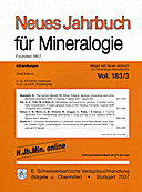 Cover image of: Neues Jahrbuch für Mineralogie - Abhandlungen Band 183 Heft 3