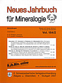 Cover image of: Neues Jahrbuch für Mineralogie - Abhandlungen Band 184 Heft 2