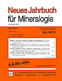 Cover image of: Neues Jahrbuch für Mineralogie - Abhandlungen Band 187 Heft 1