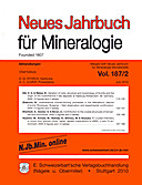 Cover image of: Neues Jahrbuch für Mineralogie - Abhandlungen Band 187 Heft 2
