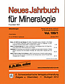 Cover image of: Neues Jahrbuch für Mineralogie - Abhandlungen Band 189 Heft 1