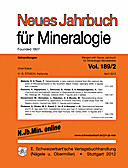 Cover image of: Neues Jahrbuch für Mineralogie - Abhandlungen Band 189 Heft 2
