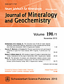 Cover image of: Neues Jahrbuch für Mineralogie - Abhandlungen Band 191 Heft 1