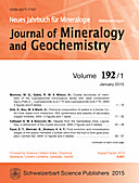 Cover image of: Neues Jahrbuch für Mineralogie - Abhandlungen Band 192 Heft 1