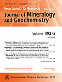 Cover image of: Neues Jahrbuch für Mineralogie - Abhandlungen Band 192 Heft 3