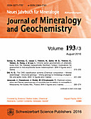 Cover image of: Neues Jahrbuch für Mineralogie - Abhandlungen Band 193 Heft 3