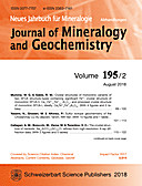 Cover image of: Neues Jahrbuch für Mineralogie - Abhandlungen Band 195 Heft 2