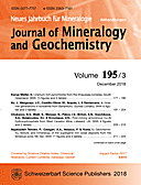 Cover image of: Neues Jahrbuch für Mineralogie - Abhandlungen Band 195 Heft 3