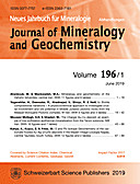 Cover image of: Neues Jahrbuch für Mineralogie - Abhandlungen Band 196 Heft 1