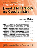 Cover image of: Neues Jahrbuch für Mineralogie - Abhandlungen Band 196 Heft 2