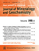 Cover image of: Neues Jahrbuch für Mineralogie - Abhandlungen Band 198 Heft 2