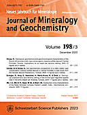Cover image of: Neues Jahrbuch für Mineralogie - Abhandlungen Band 198 Heft 3