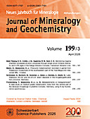 Image de couverture de: Neues Jahrbuch für Mineralogie - Abhandlungen Band 199 Heft 3