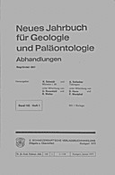 Cover image of: Neues Jahrbuch für Geologie und Paläontologie - Abhandlungen Band 142 Heft 1