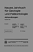 Cover image of: Neues Jahrbuch für Geologie und Paläontologie - Abhandlungen Band 142 Heft 3