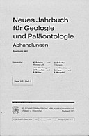 Cover image of: Neues Jahrbuch für Geologie und Paläontologie - Abhandlungen Band 143 Heft 1