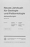 Cover image of: Neues Jahrbuch für Geologie und Paläontologie - Abhandlungen Band 143 Heft 3