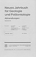 Cover image of: Neues Jahrbuch für Geologie und Paläontologie - Abhandlungen Band 145 Heft 3