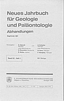 Cover image of: Neues Jahrbuch für Geologie und Paläontologie - Abhandlungen Band 151 Heft 1