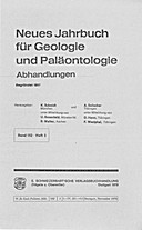 Cover image of: Neues Jahrbuch für Geologie und Paläontologie - Abhandlungen Band 152 Heft 3