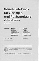 Cover image of: Neues Jahrbuch für Geologie und Paläontologie - Abhandlungen Band 153 Heft 2